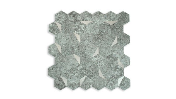 Producto - Mosaico autoadhesivo Galena Hexa 30 x 30 cm Muresco