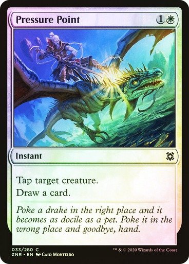 Producto - Pressure Point Foil  Zendikar Rising