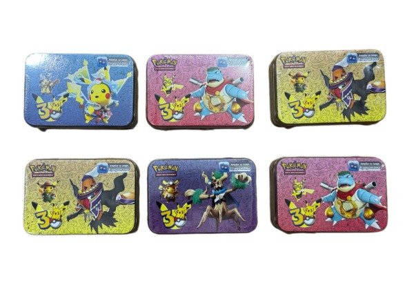 Producto - NO.3 Latas de cartas Pokémon