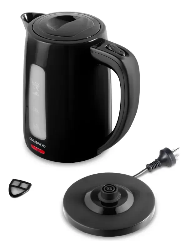 Producto - Pava Eléctrica 1316 Daewoo 1.7 Lt Color Negro