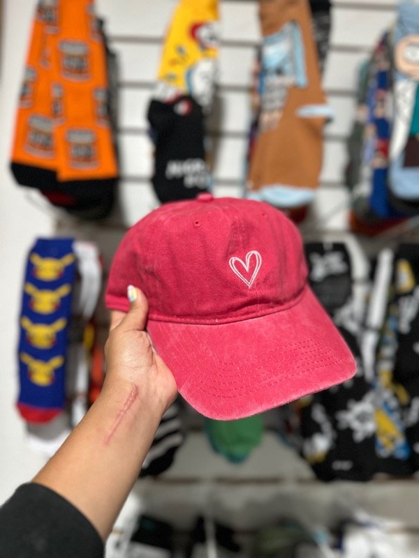 Producto - Corazón rosa oscuro/rojo