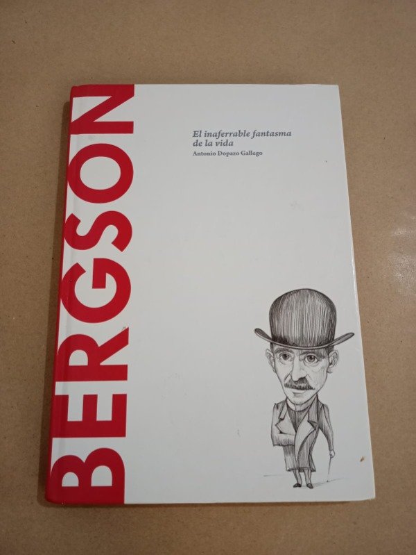 Producto - Bergson El inaferrable fantasma - Antonio Dopazo Gallego - EMSE 2017 - Tapa dura
