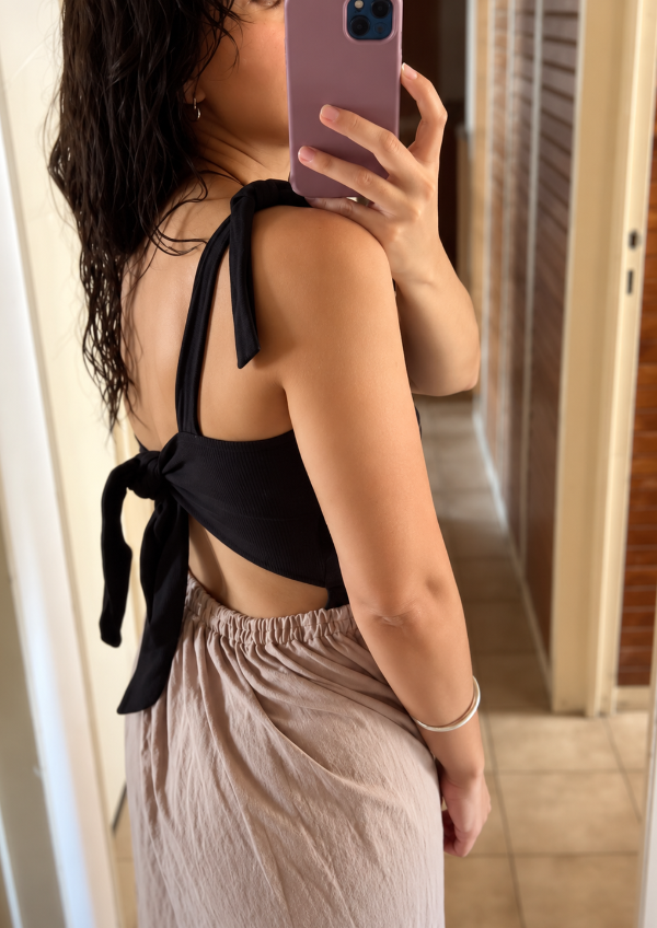 Producto - VESTIDO CON NUDO EN ESPALDA + VIDEO TUTORIAL - 5