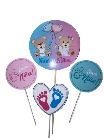 Producto - Set Toppers Baby Shower x 1