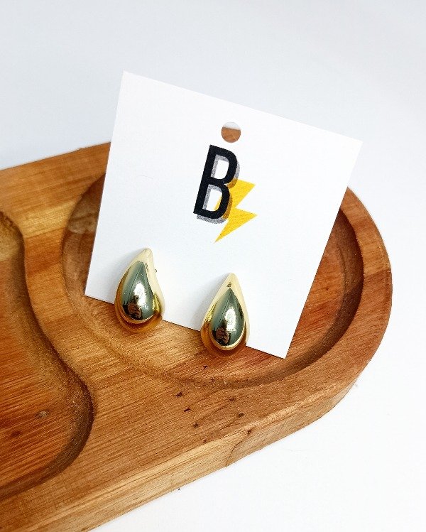 Producto - AROS HAILEY ACERO DORADO