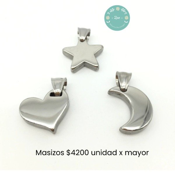 Producto - Dijes masizos formas