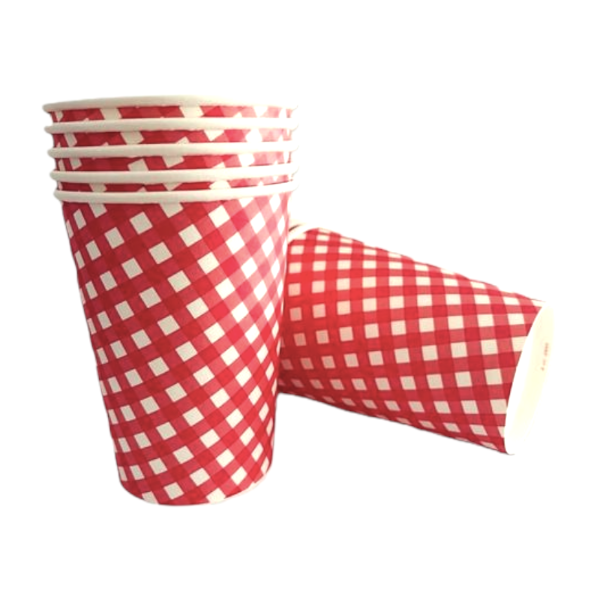 Producto - Vaso cuadrille Rojo x 6
