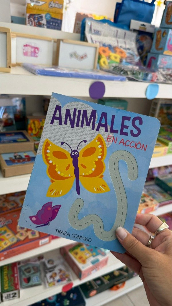Producto - Libro "Animales en acción- Traza conmigo