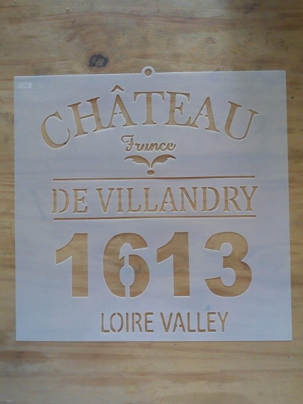 Producto - STENCIL CHATEAU 1613