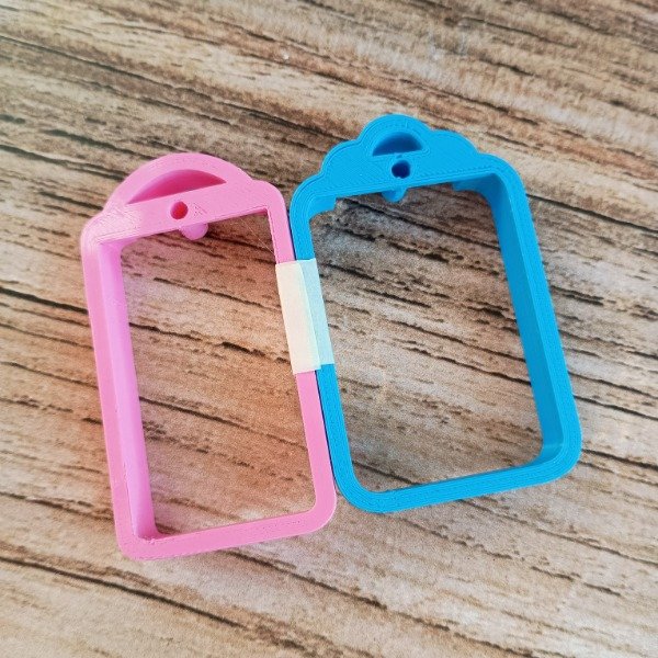 Producto - Set x2 Cortantes Etiquetas/Tags Cód.4
