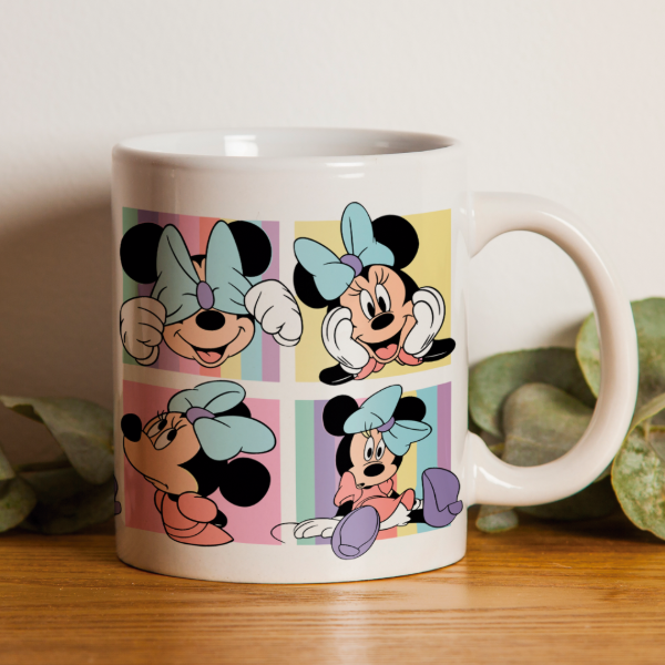 Producto - Taza Minnie Cuadros