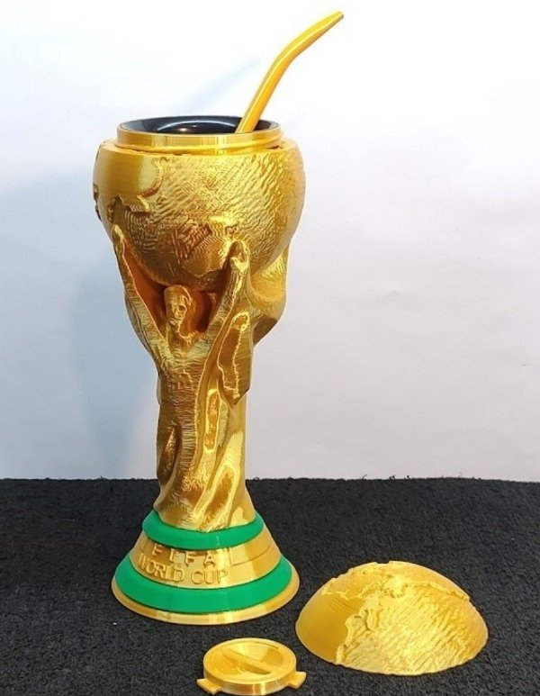 Producto - Mate 3D copa del mundo - Impreso en 3D