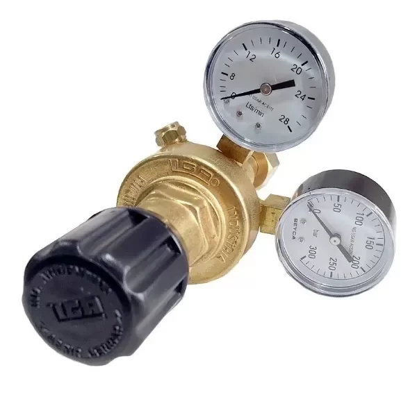 Producto - Válvula CO2 ValR-192 2 Manometros Rosca Hembra