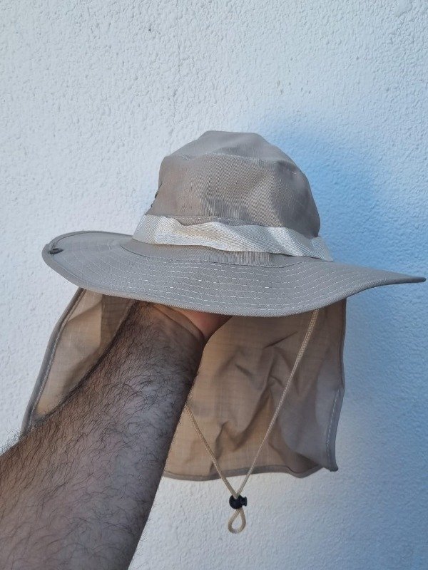 Producto - Sombrero AUSTRALIANO BEIGE CON TAPANUCA PREMIUM