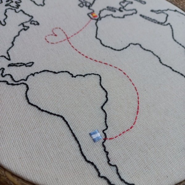 Producto - MAPA ARGENTINA Y ESPAÑA - 7