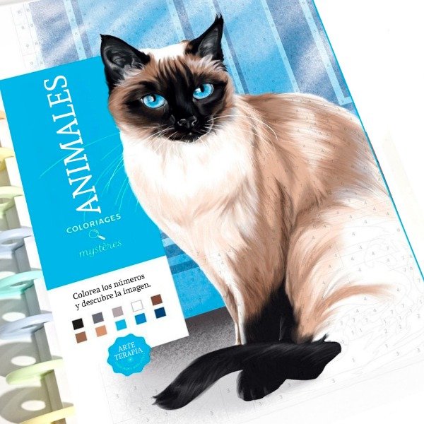 Producto - Libro para Colorear con números: Animales - 0