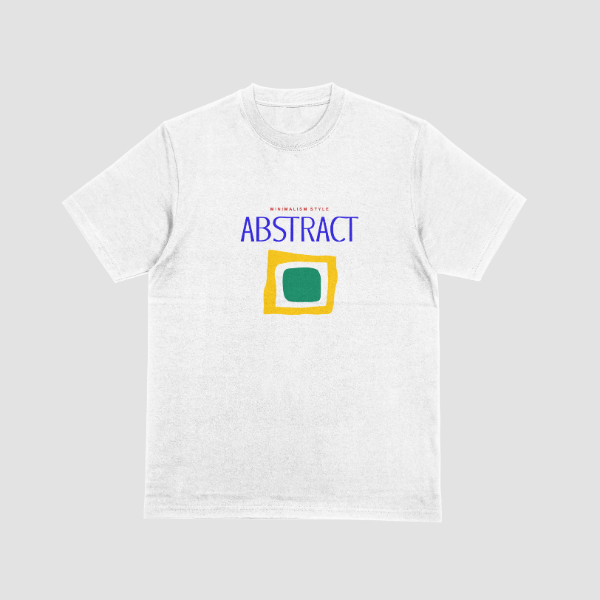 Producto - Remera Unisex "Abstract Minimalism" (Minimalismo Abstracto)
