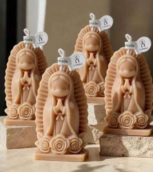 Producto - Molde Virgen con flores - 0