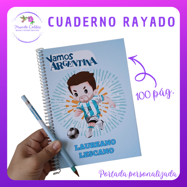 Producto - CUADERNO PERSONALIZADO