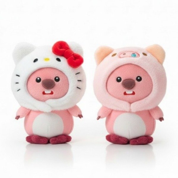 Producto - Llavero peluche Loopy de Pororo the little penguin