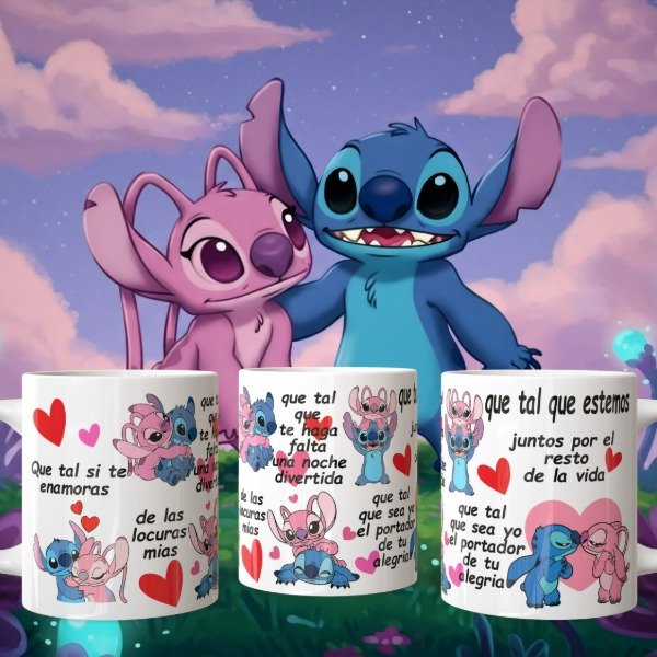 Producto - Plantilla para taza de la canción "LAS LOCURAS MÍAS"