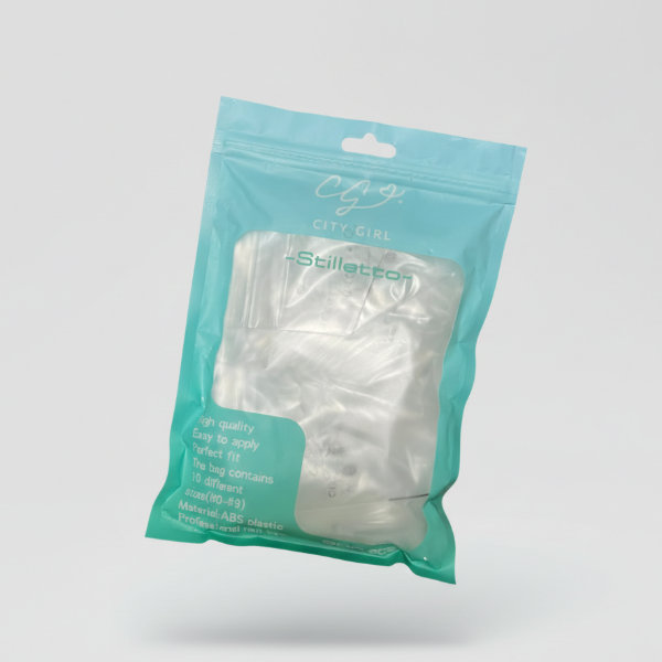 Producto - Tips soft gel prelimados x600 Stilletto - City Girl