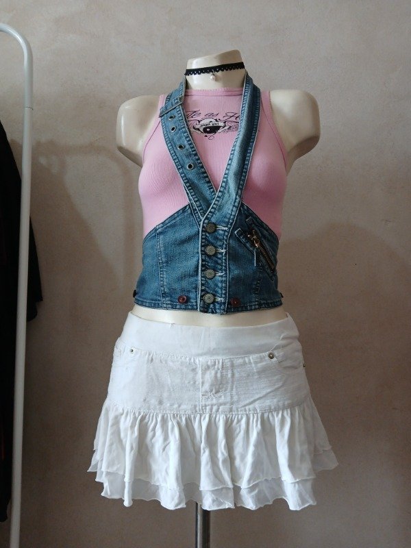 Producto - Mini y2k blanca