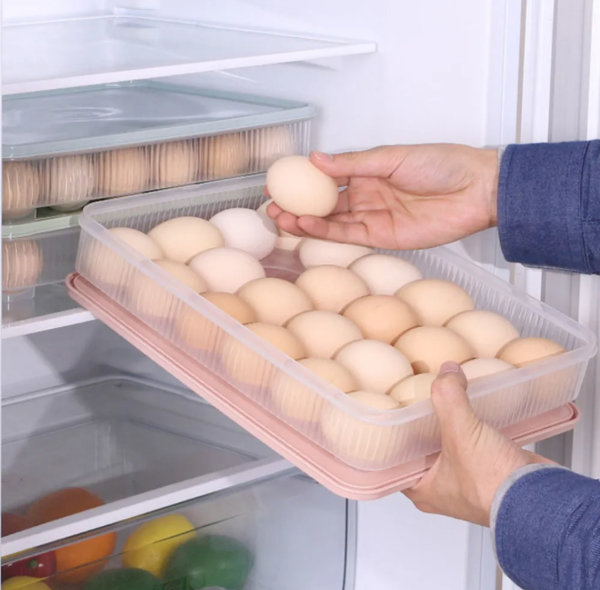 Producto - Huevera con tapa 20 huevos