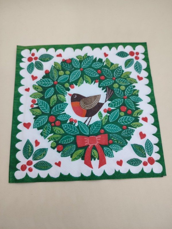 Producto - Robin in a wreath