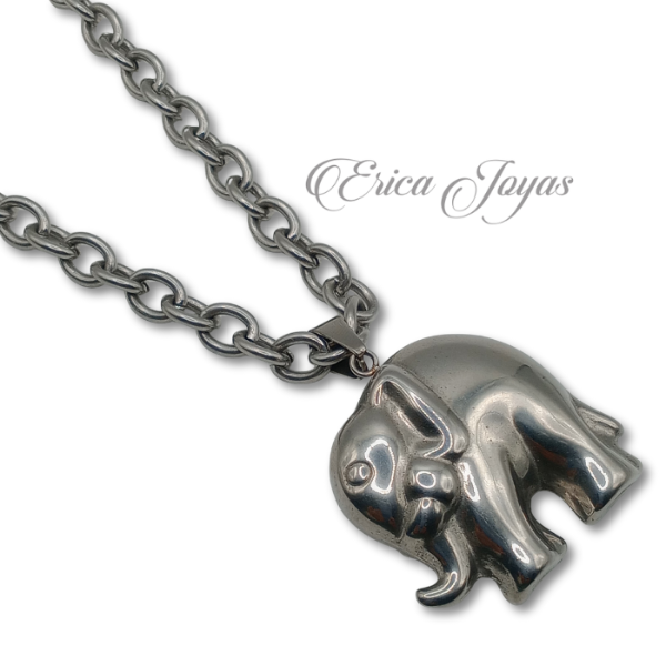 Producto - Conjunto con dije elefante Chunky (LBCO0001)