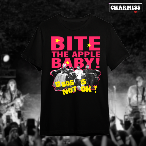 Remeron oversize bite the apple baby