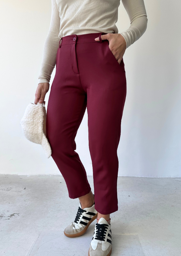 Producto - Pantalón RUBI - Bordo