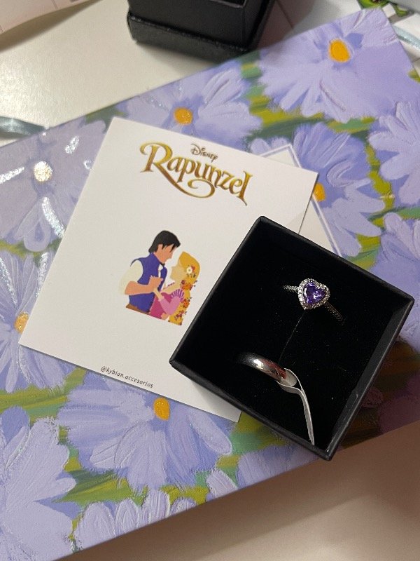 Producto - Anillos Promesa Rapunzel y Flynn