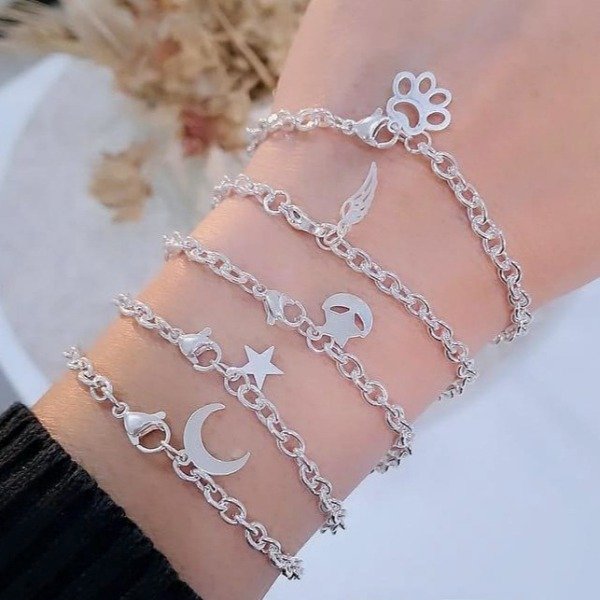 Producto - Pulsera Tiffany 4mm con dije