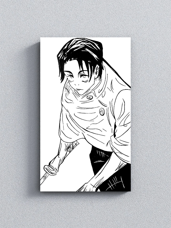 Producto - Cuadro Yuta  -Jujutsu kaisen- (21x12cm)