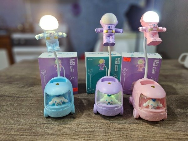 Producto - Velador Mini Bus Astronauta + Stickers