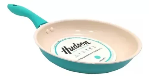 Producto - SARTEN CERAMICA N 22 COLOR CELESTE HUDSON