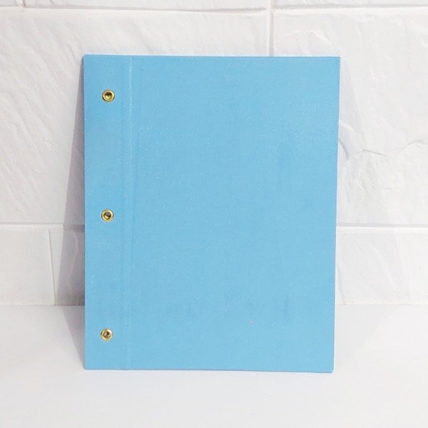 Producto - Tapa para carpeta Celeste