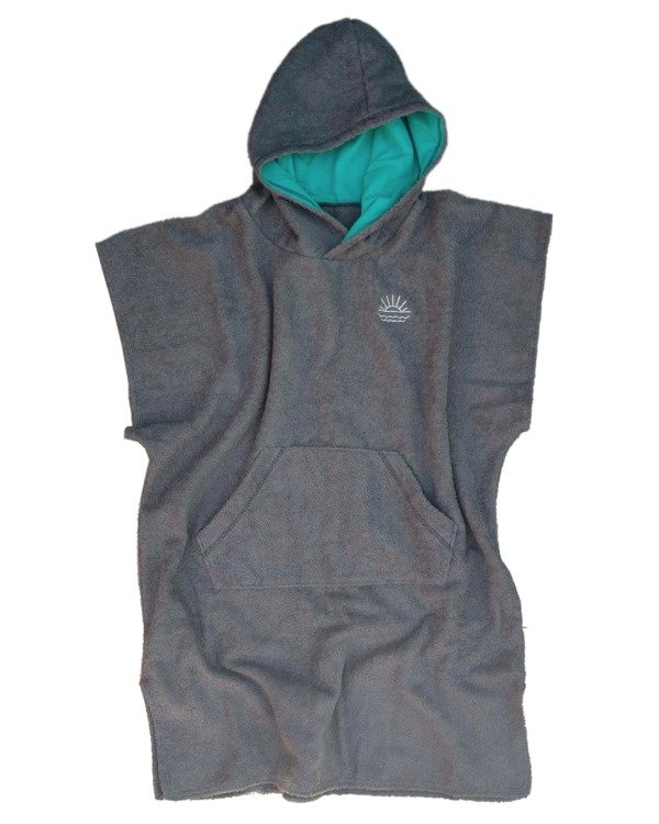 Producto - PONCHO GRIS 10/12 AÑOS