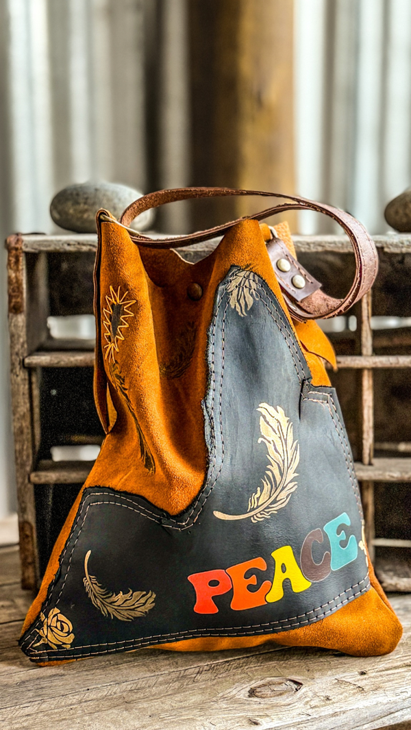 Producto - Cartera de Cuero Peace