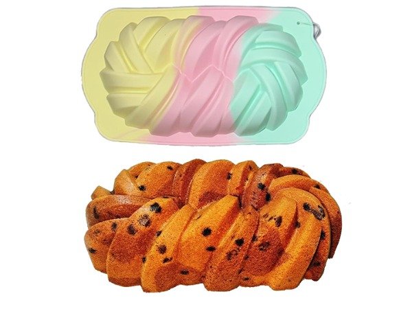 Producto - Molde silicon budin trenza