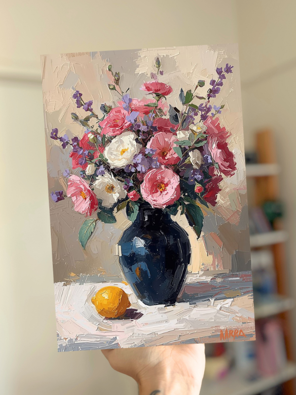 Producto - Cuadro Bastidor Flores Linea Deco MUCHOS MODELOS 5