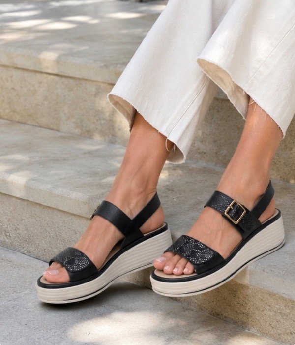 Producto - Sandalias Confort Doble Faja - 0