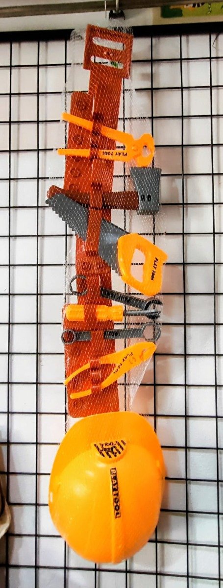 Producto - Set de Herramientas con Porta Herramientas y Casco - 0