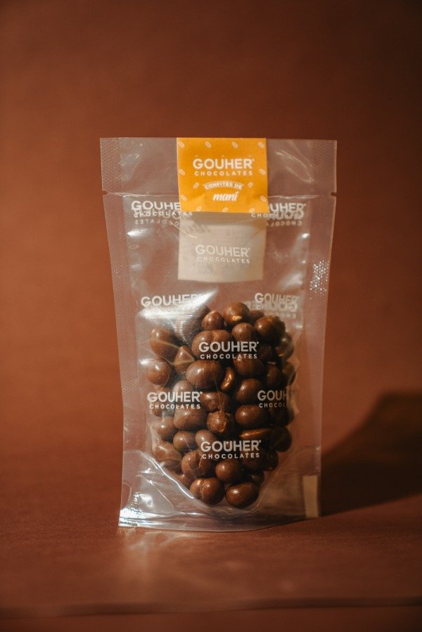 Producto - Mani bañado en chocolate con leche x 100g