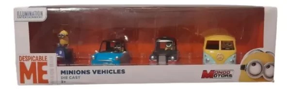 Producto - Fallado!! Mi Villano Favorito Autos De Los Minions x 4