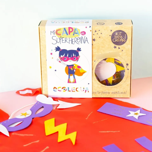 Producto - Creá y divertite - Mi disfraz de superheroína