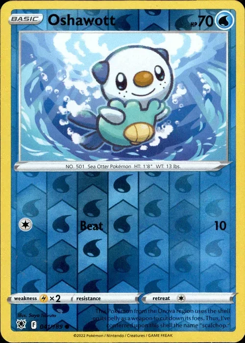 Producto - Oshawott - 041/189 - Astral Radiance - Reverse Holo