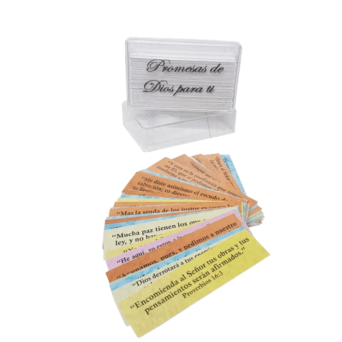 Producto - PROMESAS DE DIOS CAJA ACRILICO