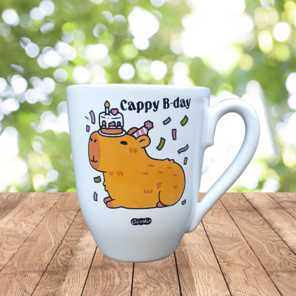 Producto - Taza de cerámica bombé Capibara